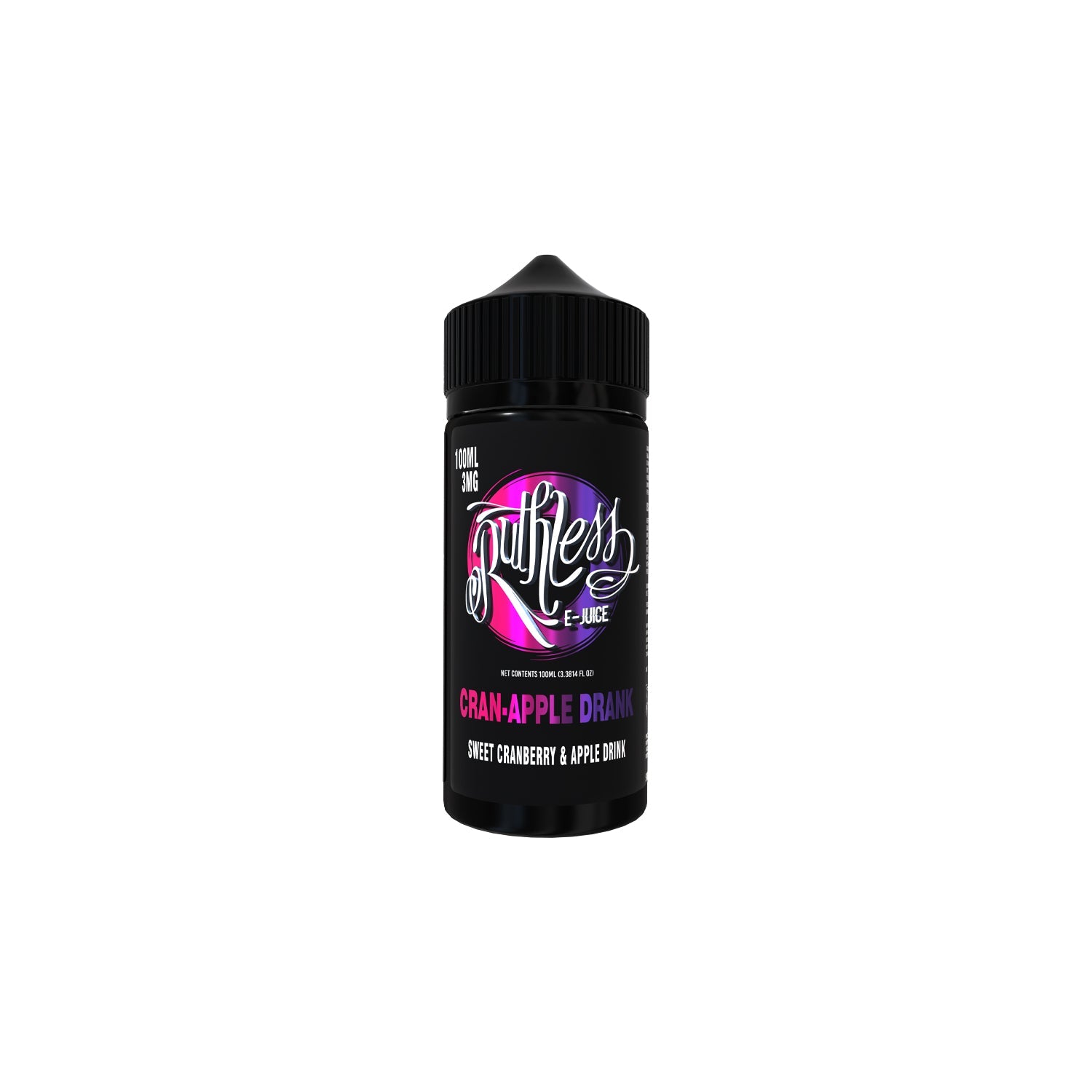 CRAN-APPLE DRANK Ruthless Vapor Vape Juice - 100ml - Black Coral